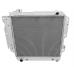 All Aluminum 3 Row Replacement Radiator, 4 & 6 Cyl Engine, 1987-91 Jeep Wrangler (YJ)
