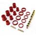 Control Arm Bushing Kit, Front, Red, 93-98 Jeep Grand Cherokee (ZJ)