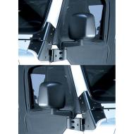 Door Mirror Kit, Black, 87-06 Jeep Wrangler