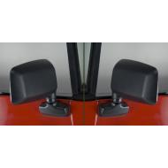Door Mirror Kit, Black, 87-95 Jeep Wrangler (YJ)