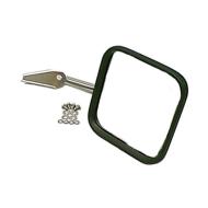 CJ-Style Mirror Head & Arm, Chrome, Right Side