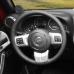 Steering Wheel Trim, Brushed Silver, 11-13 Jeep Wrangler