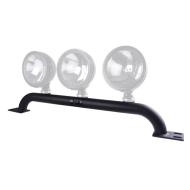 Light Bar, Bumper Mounted, Textured Black, Rugged Ridge, Jeep Wrangler (TJ) 97-06
