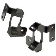 A Pillar Light Mount, Semi-Gloss Black, 07-15 Jeep Wrangler