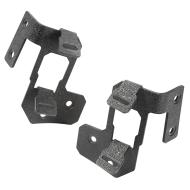 A Pillar Light Mount, Textured Black, 07-15 Jeep Wrangler