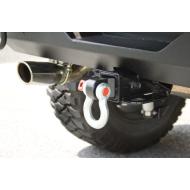 Receiver Hitch D-Ring, Rugged, Ridge, Fits All Class Iii 2-Inch Receiver Hitch Boxes, Universal Application