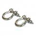 D-Shackles, Stainless Steel, 3/4-Inch