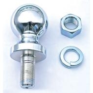 Chrome Hitch Ball AsseMBly, 1-7/8 Inch X 3/4 Inch