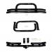3-Inch Tubular Bumper & Side Step Kit, Black, 76-86 Jeep CJ7 & CJ8