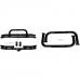3-Inch Tubular Bumper & Side Step Kit, Black, 87-06 Jeep Wrangler