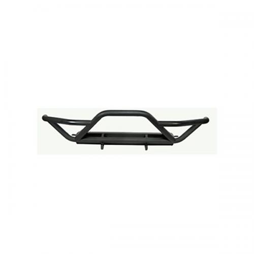 RRC Front Bumper With Grille Guard, Black, 87-06 Jeep Wrangler
