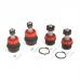 4-piece Ball Joint Kit, 84-98 Jeep Cherokees and 87-06 Jeep Wranglers