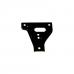 Front Bumper Lower Gusset, Left, 41-45 Willys MB & Ford GPW
