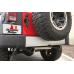 Rear Bumper Applique, Silver, 07-13 Jeep Wrangler
