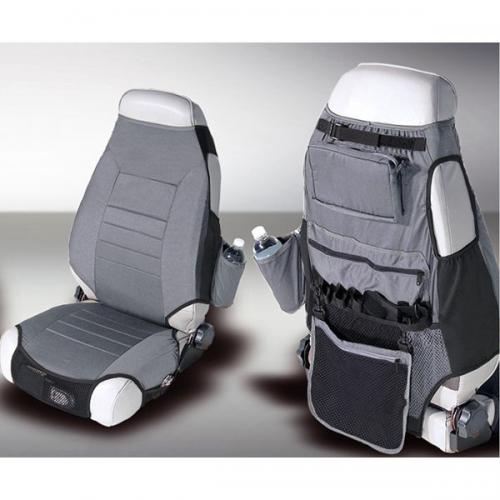 Fabric Seat Protectors, Gray, 76-06 Jeep CJ & Wrangler