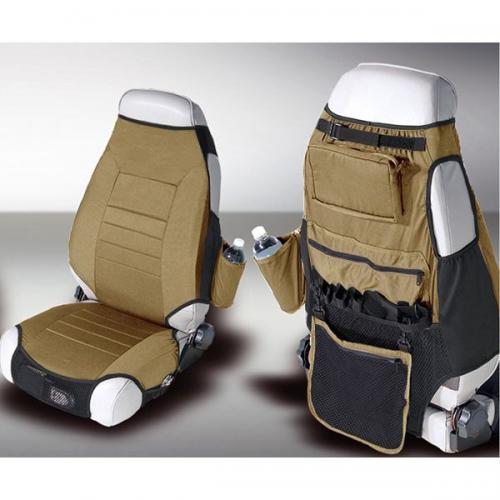 Neoprene Seat Protector Vests, Spice, 76-06 Jeep CJ & Wrangler