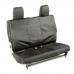 Ballistic Seat Cover, Rear, Black, 2 Door; 11-16 Jeep Wrangler JK