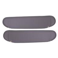 Replacement Sun Visors, Gray, 87-95 Jeep Wrangler (YJ)