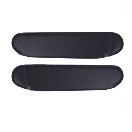 Replacement Sun Visors, Charcoal, 87-95 Jeep Wrangler (YJ)