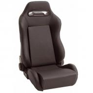 Rugged Ridge 13403.15 Factory Style Black Front Replacement Denim Seat with Recliner 