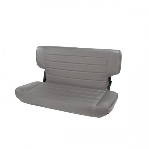 Fold & Tumble Rear Seat, Gray, 97-02 Jeep Wrangler (TJ)