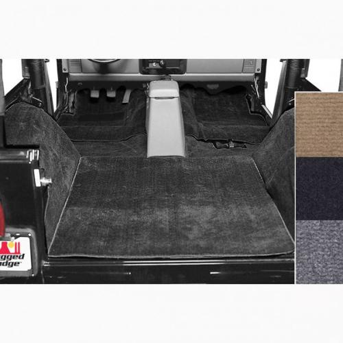 Deluxe Carpet Kit, Black, 76-95 Jeep CJ & Wrangler Models