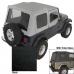 Soft Top, Door Skins, Black, Tinted Windows, 88-95 Jeep Wrangler (YJ)