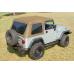 Sailcloth Bowless XHD Soft Top, Spice, 97-06 Jeep Wrangler
