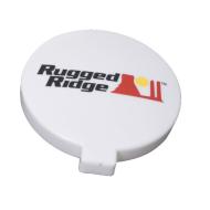 Off Road Light Cover, 6-Inch White Slim, Rugged Ridge, Each