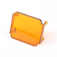 3 Inch Square LED Light Cover, Amber