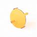 3.5-Inch LED Light Cover, Round, Amber
