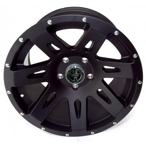 Aluminum Wheel, Black Satin, 17 inch X 9 inches
