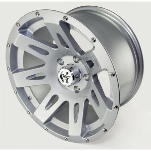 Aluminum Wheel, Silver, 17 inch X 9 inches, 5 x 5-inch Bolt Pattern