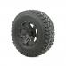Wheel/Tire Package, 17 Inch XHD, Black Satin, 35x12.50x17 ATZ