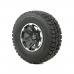 Wheel/Tire Package, 17 In. XHD, Black w/ Machined Lip, 35x12.50x17 ATZ