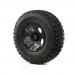 Wheel/Tire Package, 17 Inch Drakon, Black Satin, 35x12.50x17 ATZ