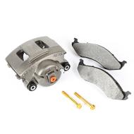 Brake Caliper, Left, Front, Loaded; 90-06 Jeep SJ/XJ/MJ/ZJ/YJ/TJ/LJ