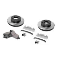Front Disc Brake Kit, 90-99 Jeep Wrangler and Cherokee