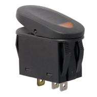 2-Position Rocker Switch, Amber