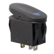 2-Position Rocker Switch, Blue