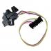 Wiper Switch, without Intermittent Wipers and without Tilt Steering, 1987-1995 Wrangler YJ, 1984-1994 Cherokee XJ