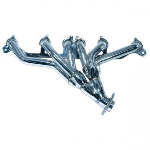 Header AsseMBly, 91-98 4.0L Wrangler/Cherokee Includes Manifold Gaskets, Polished Stainless