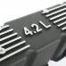 Black Aluminum Valve Cover with 4.2L Logo, 81-86 Jeep CJ Models