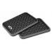 Rear Black Floor Liner Pair With Jeep Logo For All Jeeps